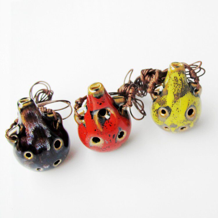 6孔中音C调专业演奏型陶笛 6AC陶笛 可爱、酷炫陶笛 学生初学