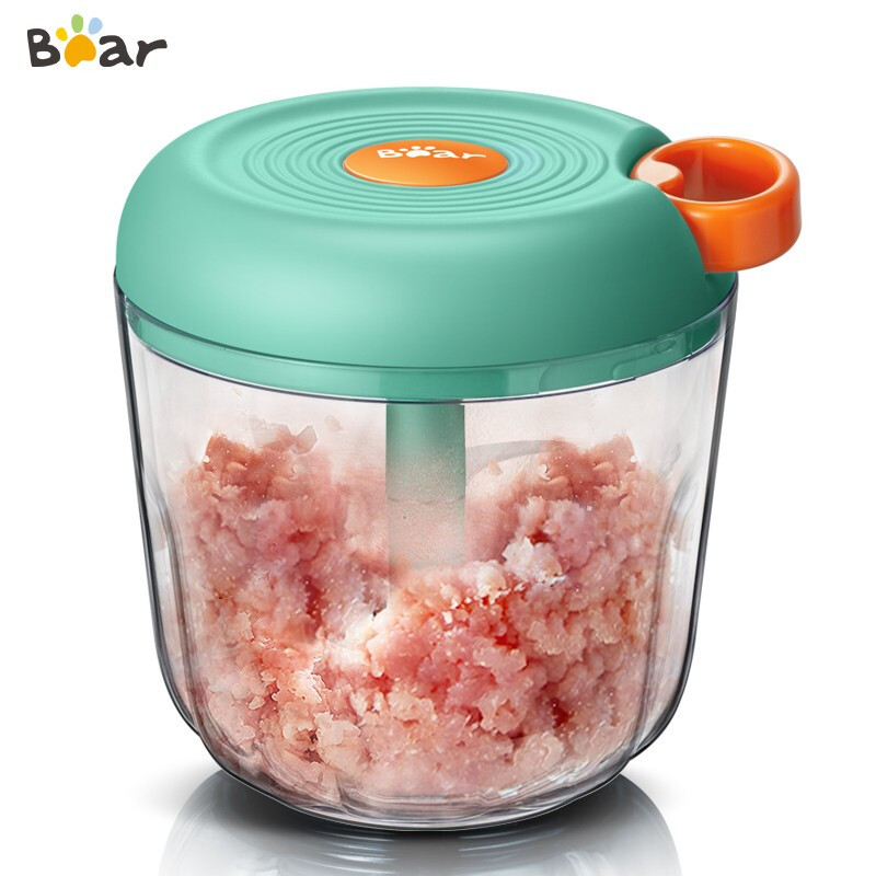 小熊拉蒜器手动绞肉机切肉机手动压蒜器蒜泥器捣蒜器CX-D0010