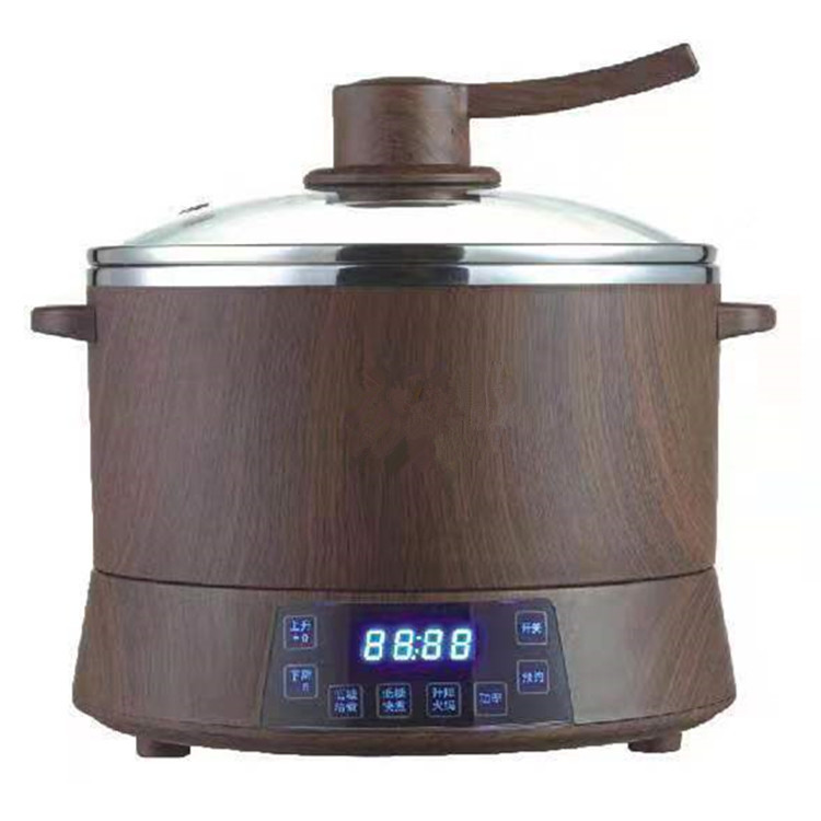 厂家直供电煮锅分体式304多功能升降电火锅 家用多功能电蒸锅