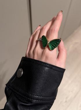 VSCH原创设计蝴蝶戒指潮流时尚个性百搭情侣戒指