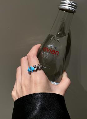 VSCH 原创设计植物系列斑点戒指潮流个性小众设计感