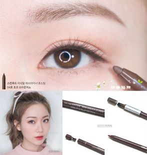 韩国skinfood思亲肤矿物质烘焙防水铅笔式 凝胶眼线产品：眼线笔