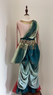 民族舞蹈演出服舞台表演服、舞蹈莲花化生同款演出服儿童舞蹈服