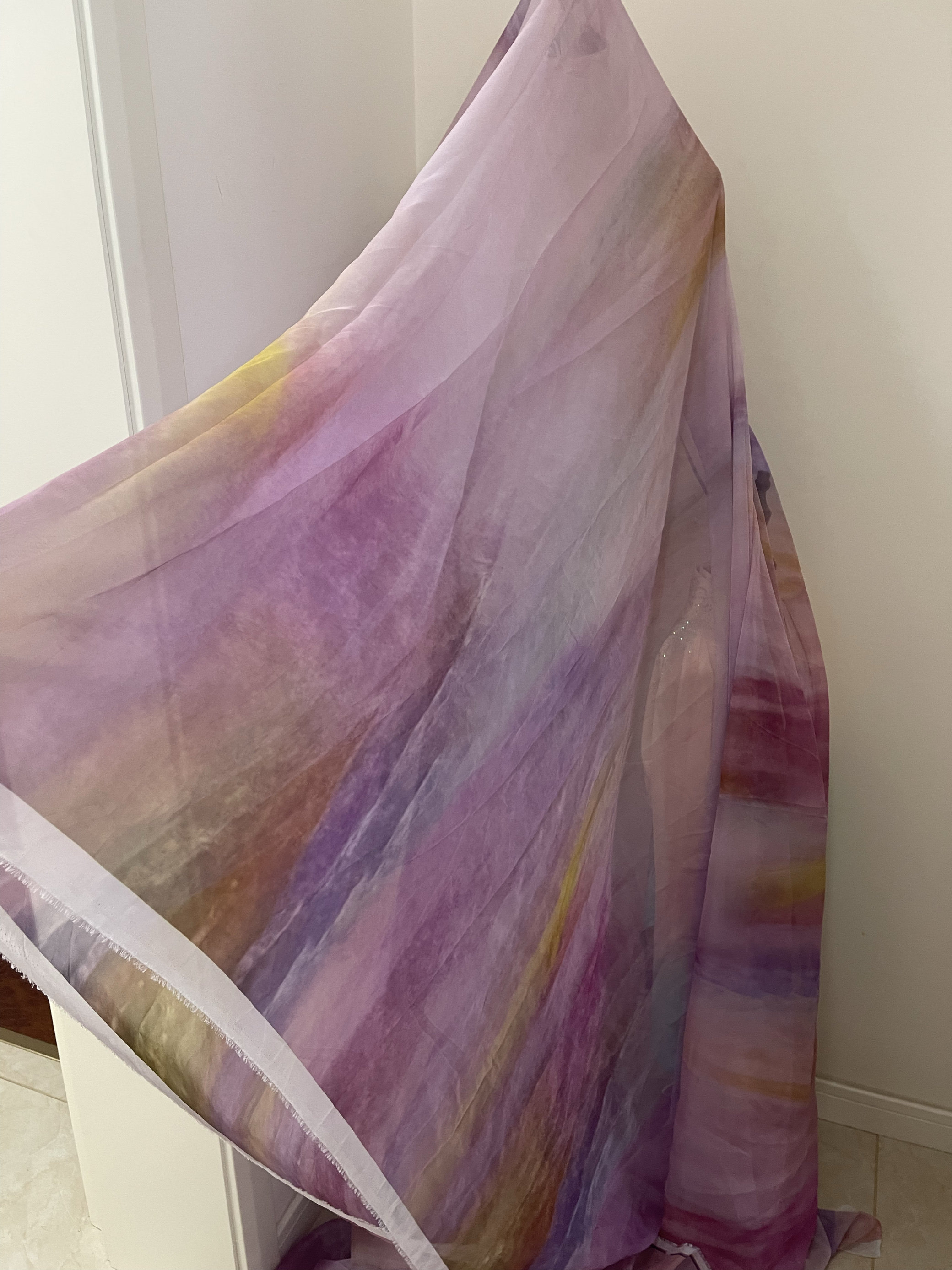 朝鲜舞蹈服装纱裙面料.渲染印花天丝欧根纱面料.舞蹈服面料数码印,居家布艺,海绵垫/布料/面料/手工diy,淘宝优惠券,粉丝福利购,淘宝优惠卷