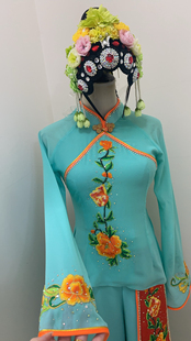 舞蹈头饰舞蹈头饰戏曲头饰京剧头饰青衣花旦头饰春闺梦舞蹈服定制