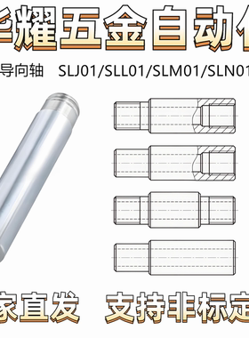 管型导向轴SLJ01/SLL01/SLM01/SLN01一端外螺纹一端内螺纹 可定制