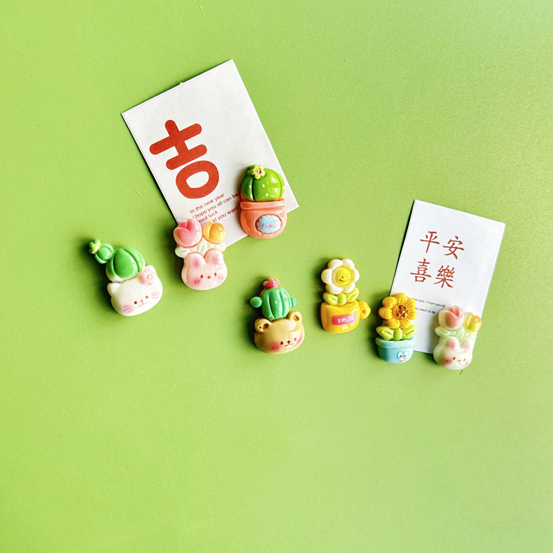 小清新花朵冰箱贴磁性贴