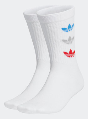 阿迪达斯adidas三叶草2020女袜