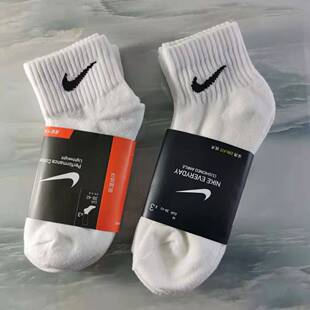 Nike耐克男袜女袜运动袜训练中筒跑步棉袜健身中帮运动袜SX4706