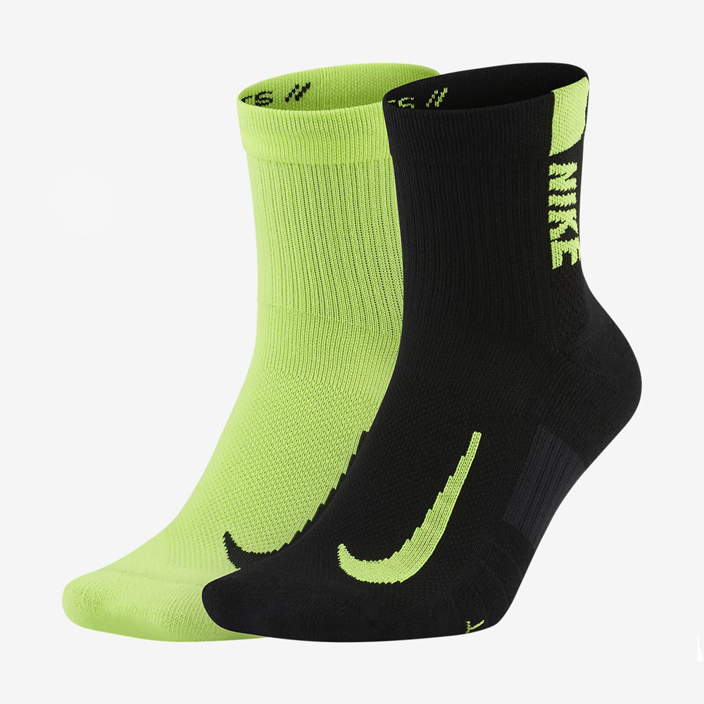 耐克男女中短筒Nike袜子两双装