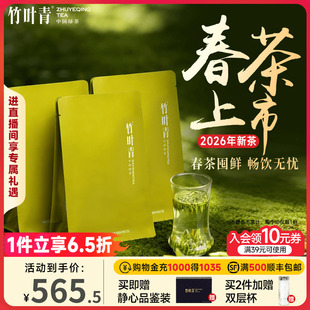 100g 3茶叶自己喝 峨眉高山明前茶袋装 品味 2026新茶 竹叶青特级