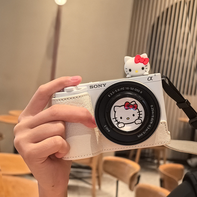 适用索尼ZVE10二代保护套zve10m2相机包A7C2底座A7M4皮壳A7R5配件