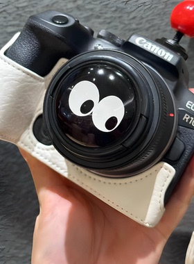 适用于佳能R10相机保护套微单相机包R10相机套底座白色热靴配件