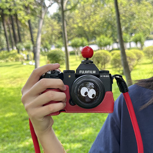 富士XT5保护套XS20相机包xt50皮套XT30二代底座xm5大红x100vi配件