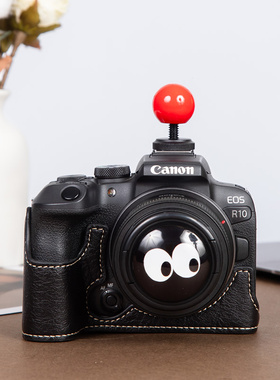 适用于佳能r10保护套微单r5r7相机包rp配件r8底座m50二代r50皮套
