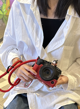 佳能r10保护套r100r7r50v相机包r50皮套r8rp保护壳r52r6二代配件