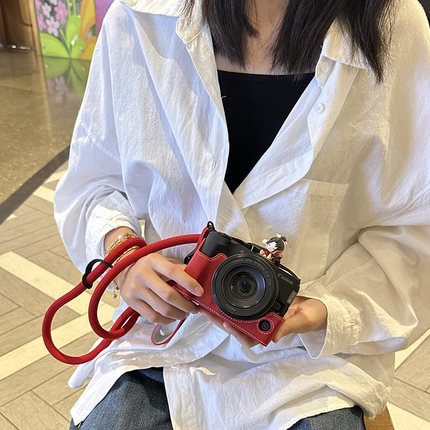 佳能r10保护套r100r7r50v相机包r50皮套r8rp保护壳r52r6二代配件