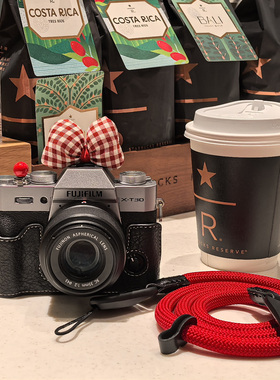 富士XT30三代保护套微单相机包XS2010XT50底座XM5壳适用于XT5皮套