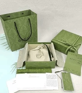 原装绿色古琦香水口红包装盒包包衣服空盒围巾皮带礼品盒礼品纸袋