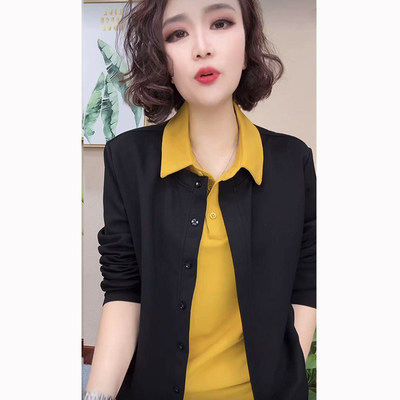 假两件卫衣女士2025新款