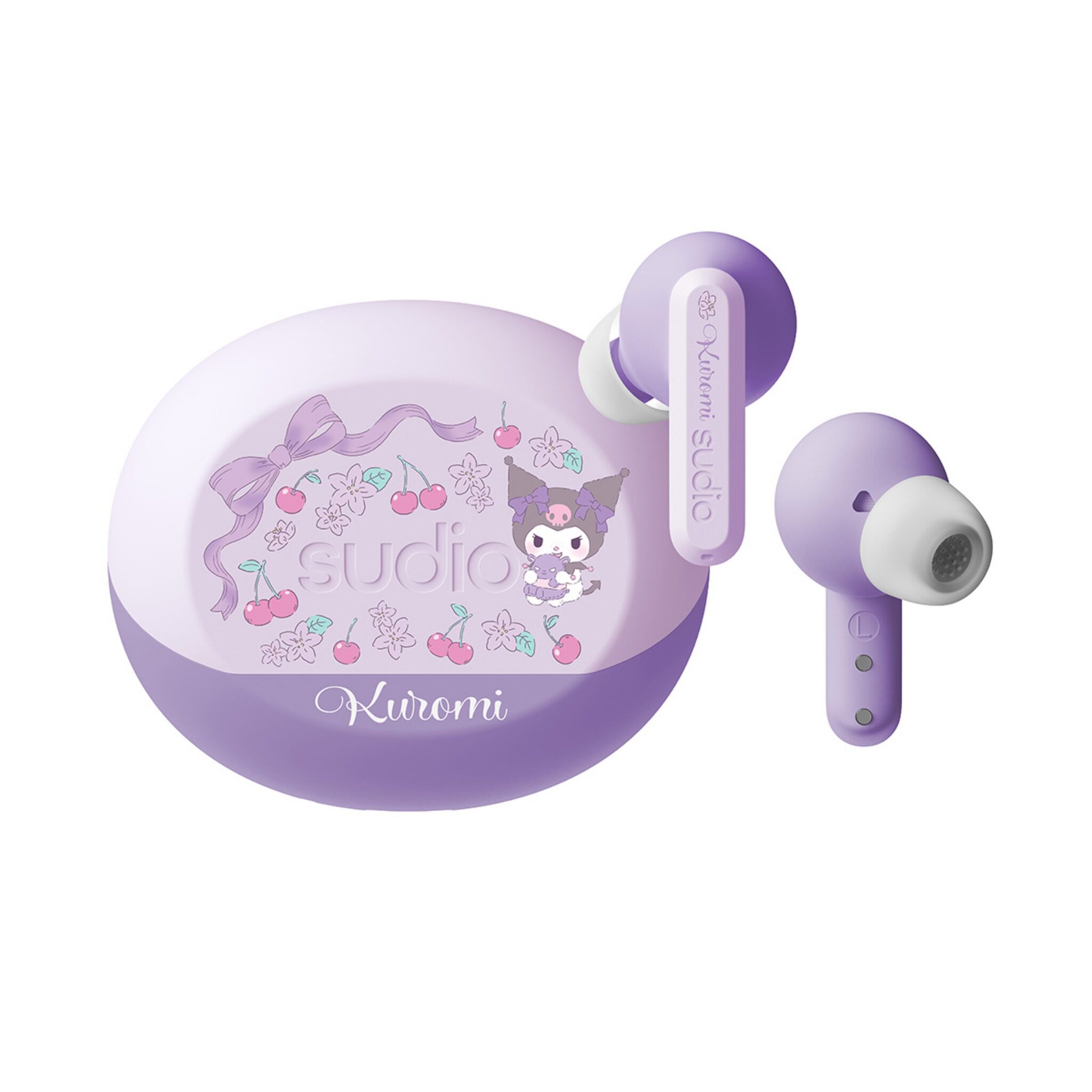 香港限定 Sudio x Sanrio A3 Pro 无线蓝牙耳机 Kuromi 限量版 紫