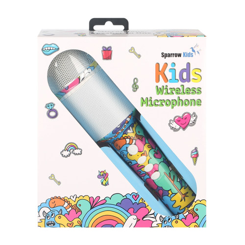 Sparrow Kids Bluetooth Karaoke Microphone - Boys