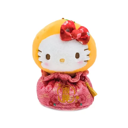 Sanrio HELLO KITTY 6吋 新年公仔 13.00 × 14.50 × 15.30 cm