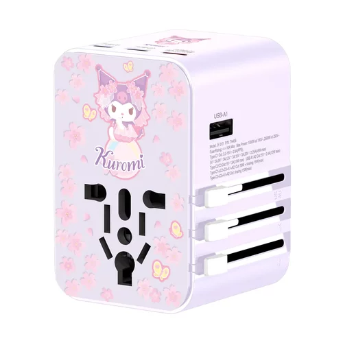 XPower x Kuromi TA45B 45W 6输出 PD3.0/PPS快充旅行充电器 英规