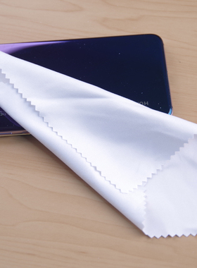 无尘布 手机贴膜擦屏布条大眼镜布 白色灰色棉屏幕擦拭布贴膜工具