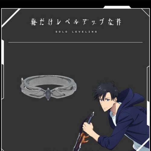 《我独自升级》成振宇程肖宇戒指动漫周边二次元食指戒指环调节款