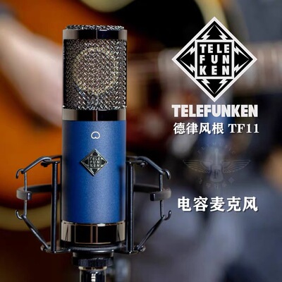 TELEFUNKEN/德律风根TF11大振膜心型指向电容话筒 录音直播麦克风