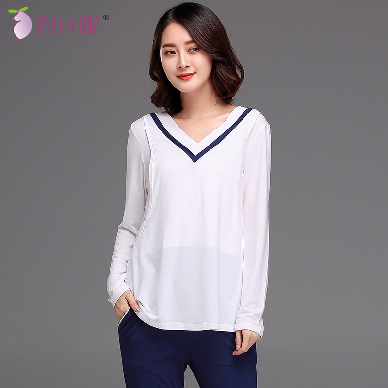 汐凡妮六月份月子服夏季7月份产后 莫代尔孕妇睡衣薄款哺乳衣套装,孕妇装/孕产妇用品/营养,家居服套装,淘宝优惠券,粉丝福利购,淘宝优惠卷