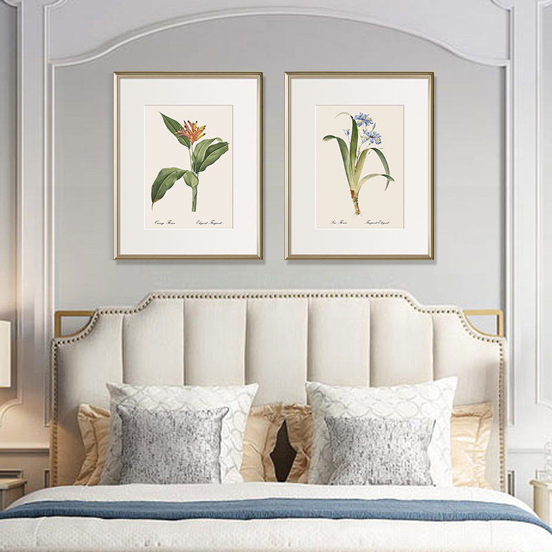 现代美式装饰画客厅沙发背景墙壁画贝壳蜗牛法式轻奢玄关餐厅挂画图片