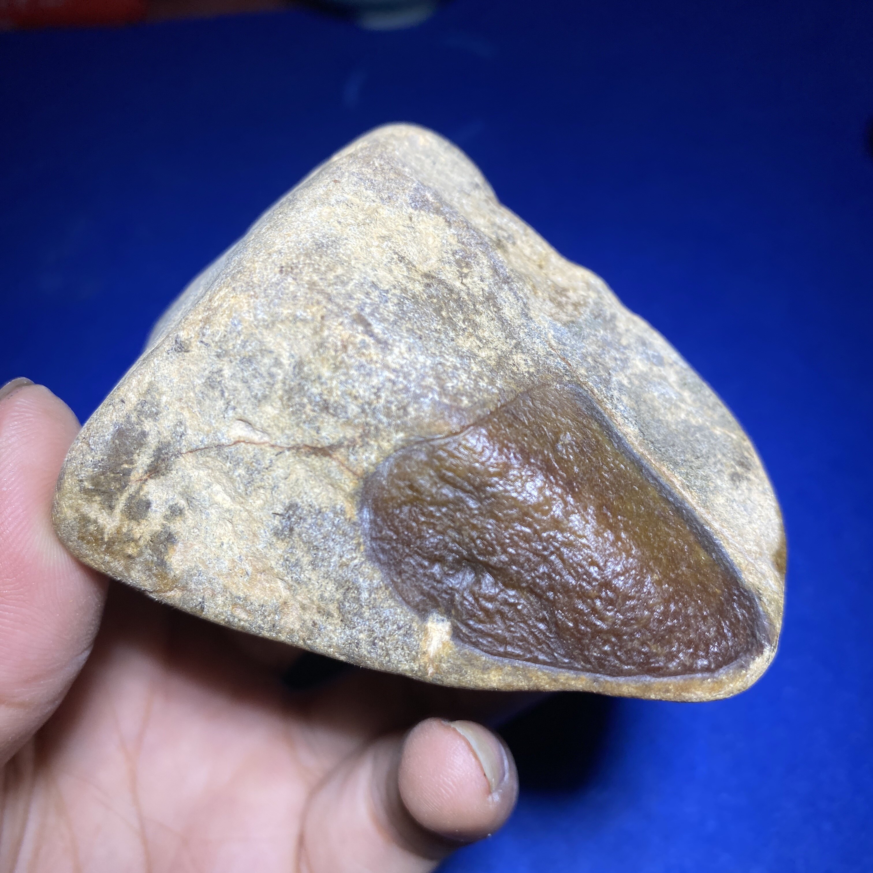 大马坎翡翠原石毛料 天然缅甸玉石红黄翡 牌子吊坠手把件玉石料