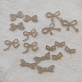 爱买就淘 饰材料配件 蝴蝶结贴片发饰丝带diy蝴蝶结装