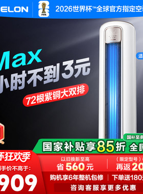 科龙空调静省电Max大3匹新一级变频两用家用立式柜机客厅以旧换新