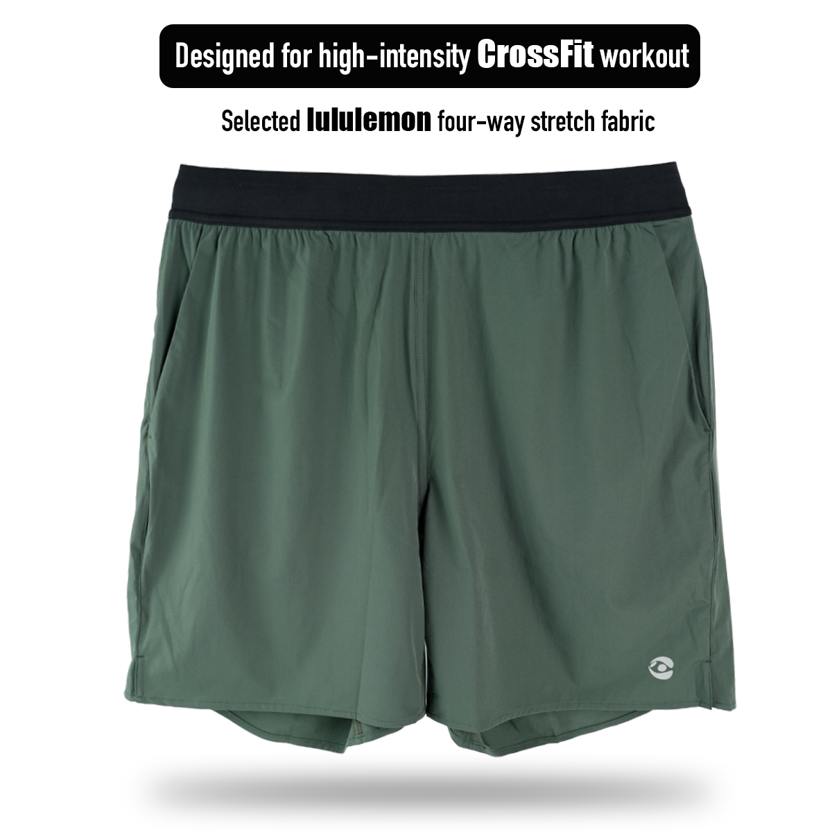XMASTER男CrossFit短裤深蹲顺畅