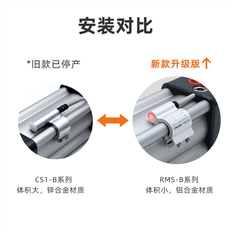 气缸磁性开关感应器RMS CS1 B1 B2 B3 B4 B5 B6 B7 B8爱柯ASICKO