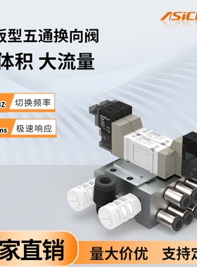 ISO高频换向电磁阀AK SY3140 3240 3340 3440 4 6 5LZD同SMC