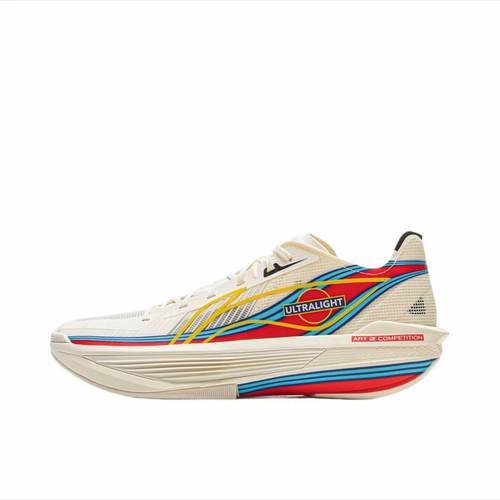 李宁超轻2025 高回弹一体织缓震舒适透气支撑篮球鞋ABAV007-42