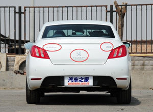 东风标致 508 后尾标 后狮子标 后汽车标识 法文标 PEUGEOT 原装