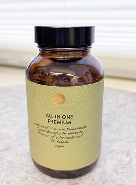 Sunday多维all in one premium120片60全效营养螺旋藻维生素CDEKB