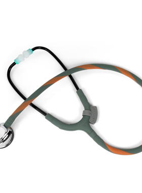 雷奈克双频听诊器U型管ML400亮面听头成人儿童通用款适合全科听诊