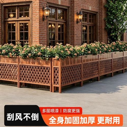 餐厅隔断围栏花架屏风花槽