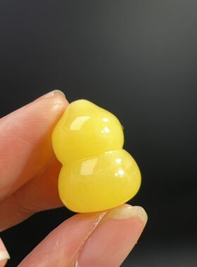 树脂葫芦上下通孔配件吊坠挂件手工DIY编织包包配饰小挂件