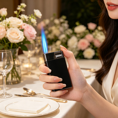 打火机女士防风电子女款专用充气可爱便携高颜值送女生创意小火机