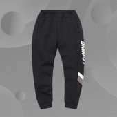 针织收口保暖休闲运动裤 Lining 新款 男子冬季 AKLQ793 李宁正品