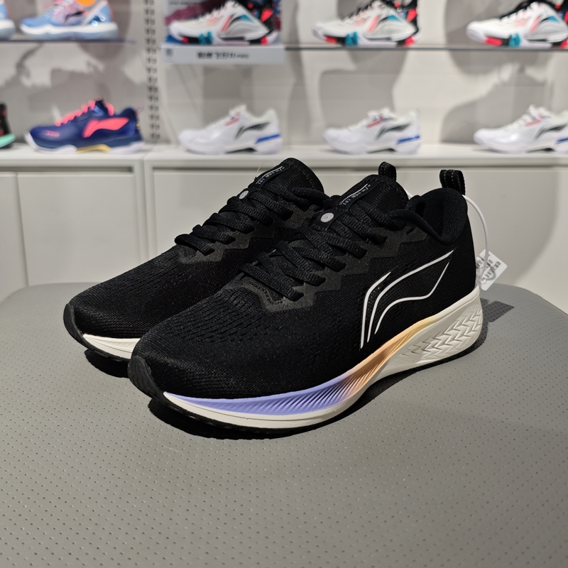 Lining/李宁正品赤兔6女子反光轻量透气耐磨竞速跑步鞋ARMT016-21