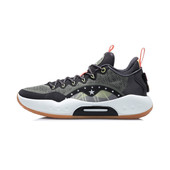 Low减震男子低帮运动鞋 李宁正品 ABAQ067 新款 驭帅XIV 篮球鞋 冬季