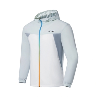 李宁男22夏季 新款 跑步系列防风衣运动夹克外套 AFDS365